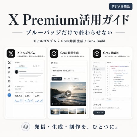 Grok活用スタートパック