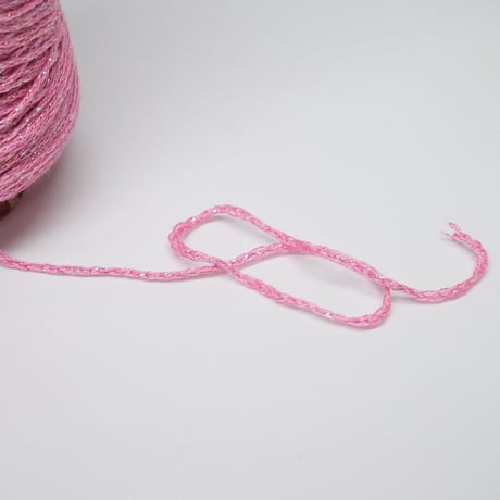 【Jewelry（ジュエリー）】七色にきらめく宝石 ローズクォーツ コーン巻き