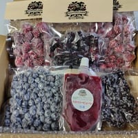 希少ベリー４種＆贅沢ピューレ食べ比べ６点セット１００ｇ×６Ｐ４５８０円 （税込・送料別）