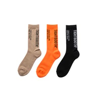 TIGHTBOOTH LABEL LOGO SOCKS