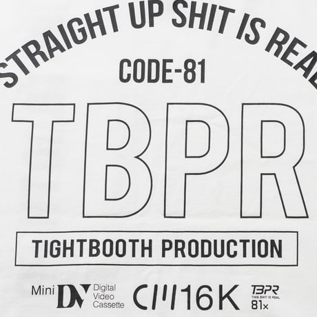 TIGHTBOOTH STRAIGHT UP S/S T-SHIRT