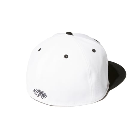 Chaos Fishing Club LOGO CAP WHITE×BLACK