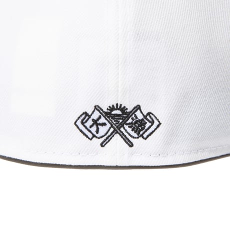 Chaos Fishing Club LOGO CAP WHITE×BLACK