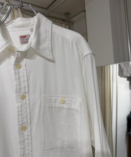 90s Levi's DRY GOODS コットンホワイトシャツ