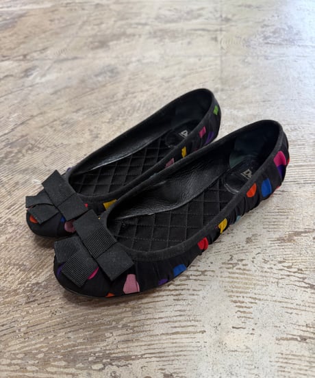 Dolce＆Gabbana ドット柄 バレーシューズ