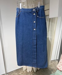 90s アメリカ製デニムラップスカート