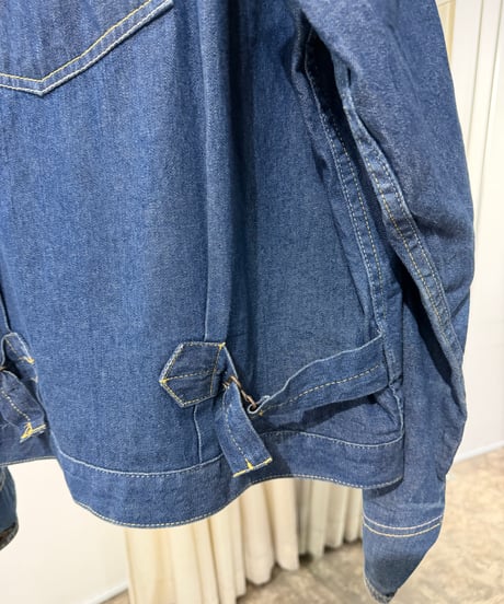 イタリア製 EVISU デニムトラッカージャケット