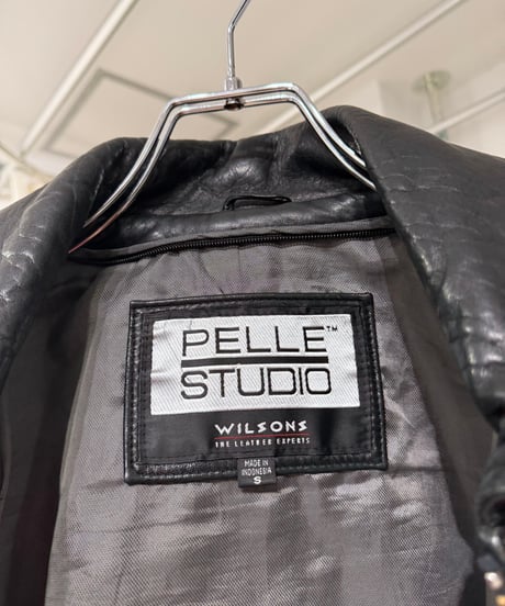 90s wilsons leather PELLE STUDIO ラグランレザージャケット
