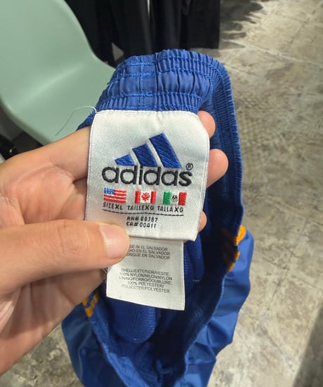 90s adidas ナイロンショーツ
