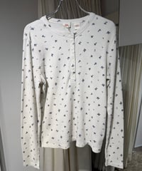 00s インド製 Levi's 花柄サーマルトップス