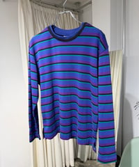 90s JANTZEN CLASSICS マルチボーダー ロンT