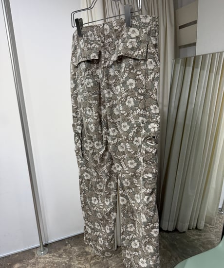 00s Levi's 花柄コットンカーゴパンツ