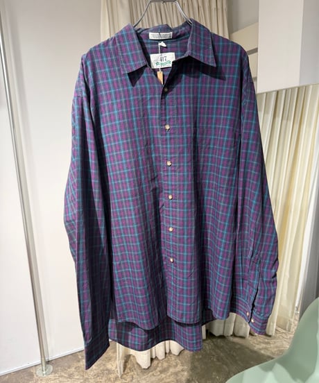 80s VAN HEUSEN チェックシャツ