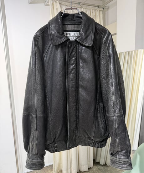90s wilsons leather PELLE STUDIO ラグランレザージャケット
