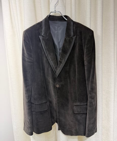 フランス製 A.P.C ベロアテーラードジャケット