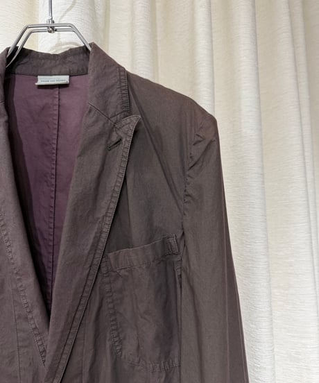 Dries Van Noten シャツ生地 テーラードジャケット