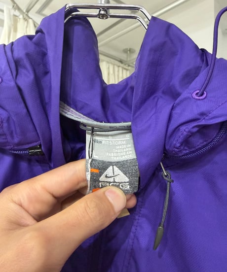00s NIKE ACG パープル×グレー シェルジャケット