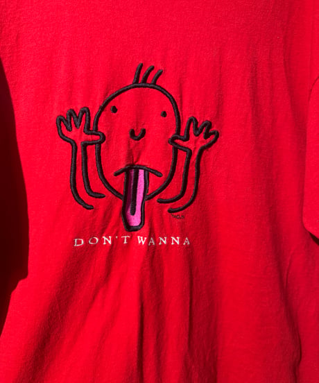 90s アメリカ製 Don't wanna Tシャツ