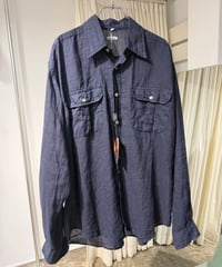 デッドストック 90s Euro リネンシャツ