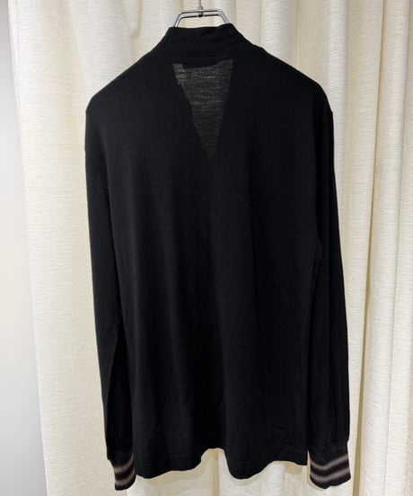 Comme Des Garçons Homme Plus ウール ジップアップフリルカーディガン