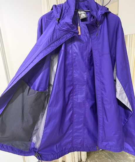 00s NIKE ACG パープル×グレー シェルジャケット