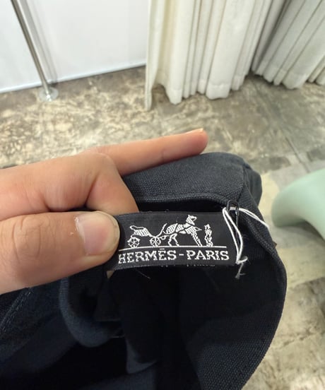 HERMES fourre-tout コットントートバッグ