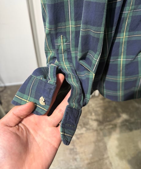90s Polo Ralph Lauren フード付きコットンシャツ