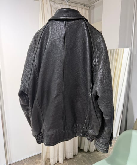 90s wilsons leather PELLE STUDIO ラグランレザージャケット