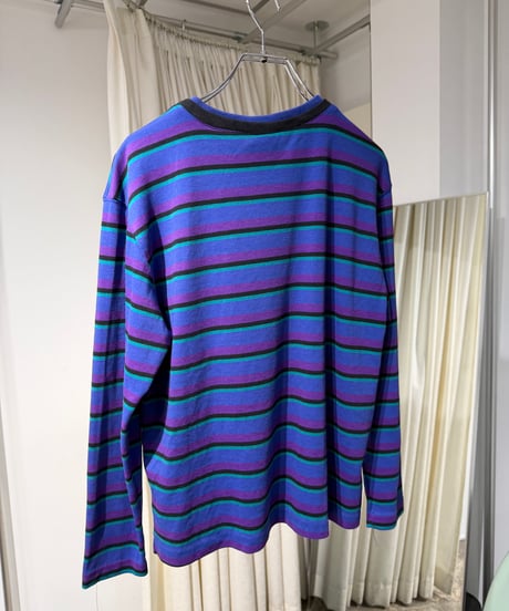 90s JANTZEN CLASSICS マルチボーダー ロンT