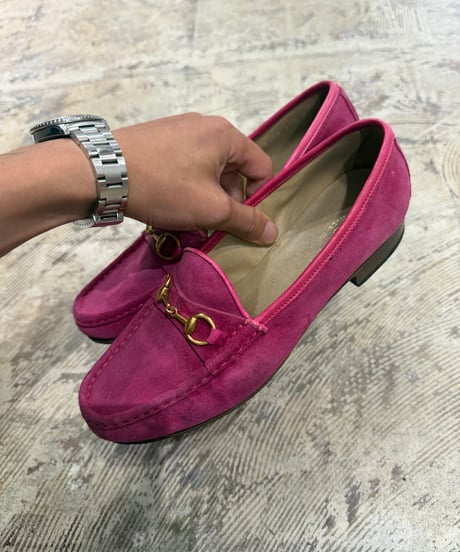 GUCCI ホースビッドローファー