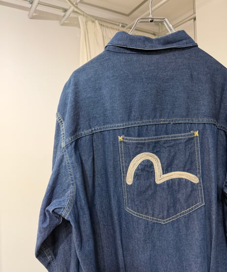 イタリア製 EVISU デニムトラッカージャケット