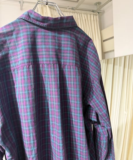 80s VAN HEUSEN チェックシャツ