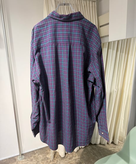 80s VAN HEUSEN チェックシャツ