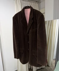 COMME des GARÇONS HOMME コーデュロイ くるみボタンテーラードジャケット