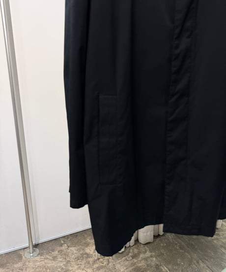 90s BANANA REPUBLIC コットンナイロン比翼コート