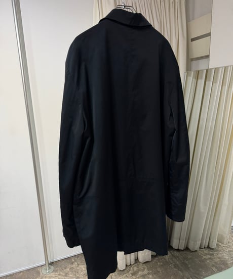 90s BANANA REPUBLIC コットンナイロン比翼コート
