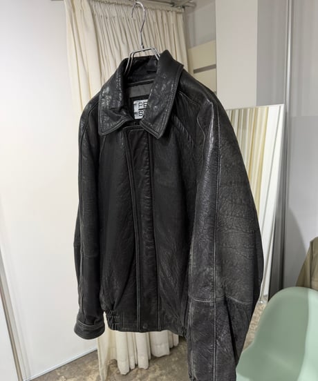 90s wilsons leather PELLE STUDIO ラグランレザージャケット