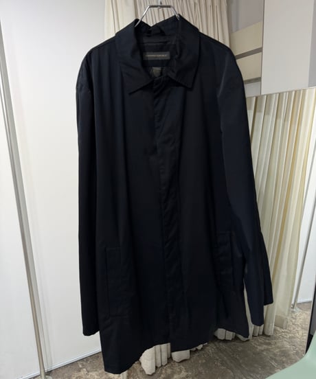 90s BANANA REPUBLIC コットンナイロン比翼コート