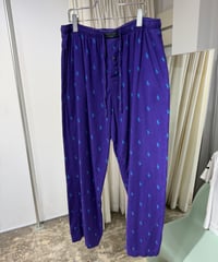 00s Polo Ralph Lauren パジャマパンツ パープル×ブルー