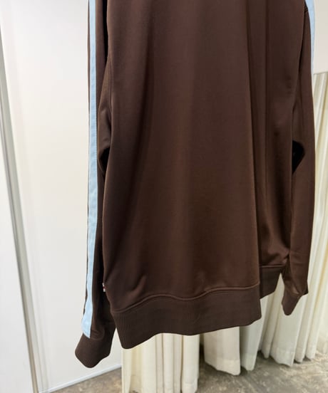 00s NIKE ブラウン×ライトブルー トラックジャケット