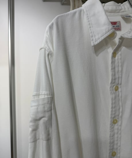 90s Levi's DRY GOODS コットンホワイトシャツ