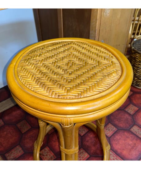 RATTAN STOOL