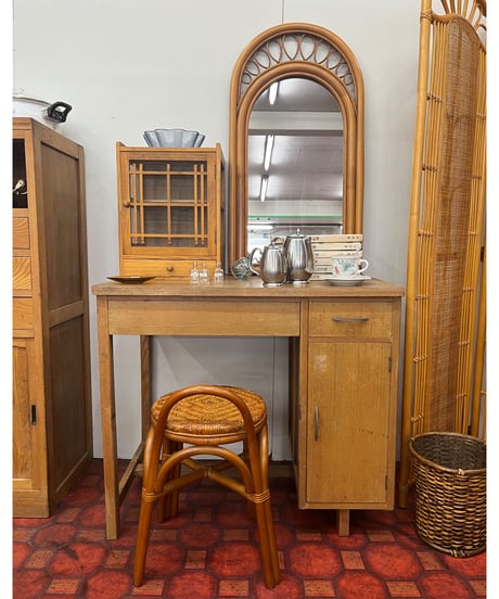 RATTAN WALL MIRROR