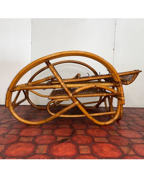 RATTAN RECLINING CHAIR