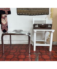 GLASS LOW TABLE