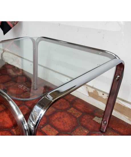 GLASS LOW TABLE