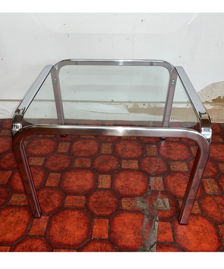 GLASS LOW TABLE
