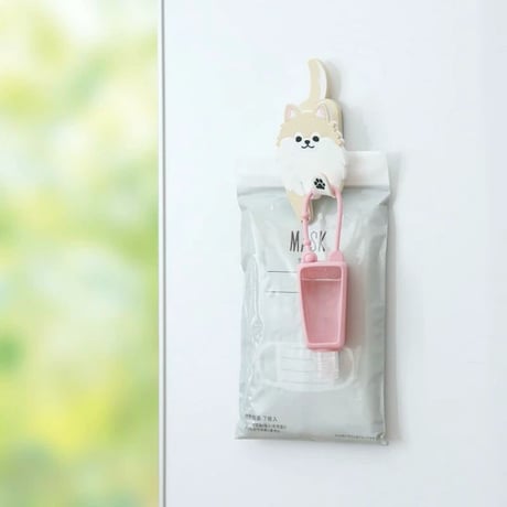 マグネットフッククリップ  ポメラニアン