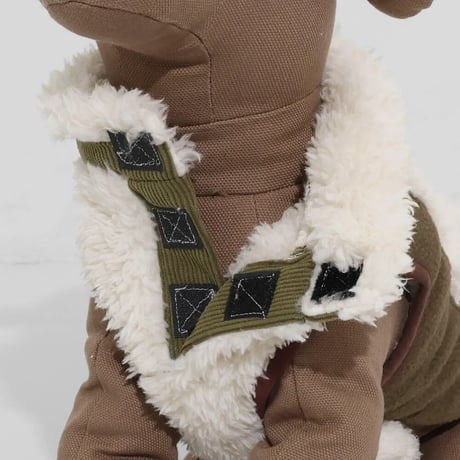 DOGｼｬｷﾞｰﾎﾞｱﾍﾞｽﾄ   BROWN　XLサイズ