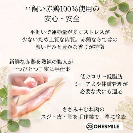 鶏ささみカリカリ40g | 犬用手作りおやつ 無添加 国産